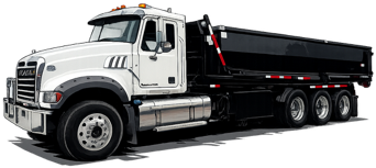 roll off work truck